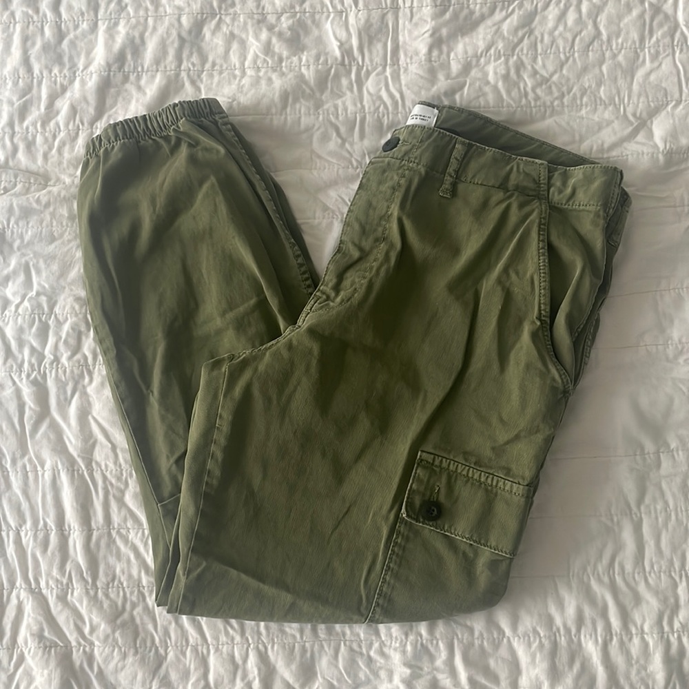 Zara Green Cargo pants